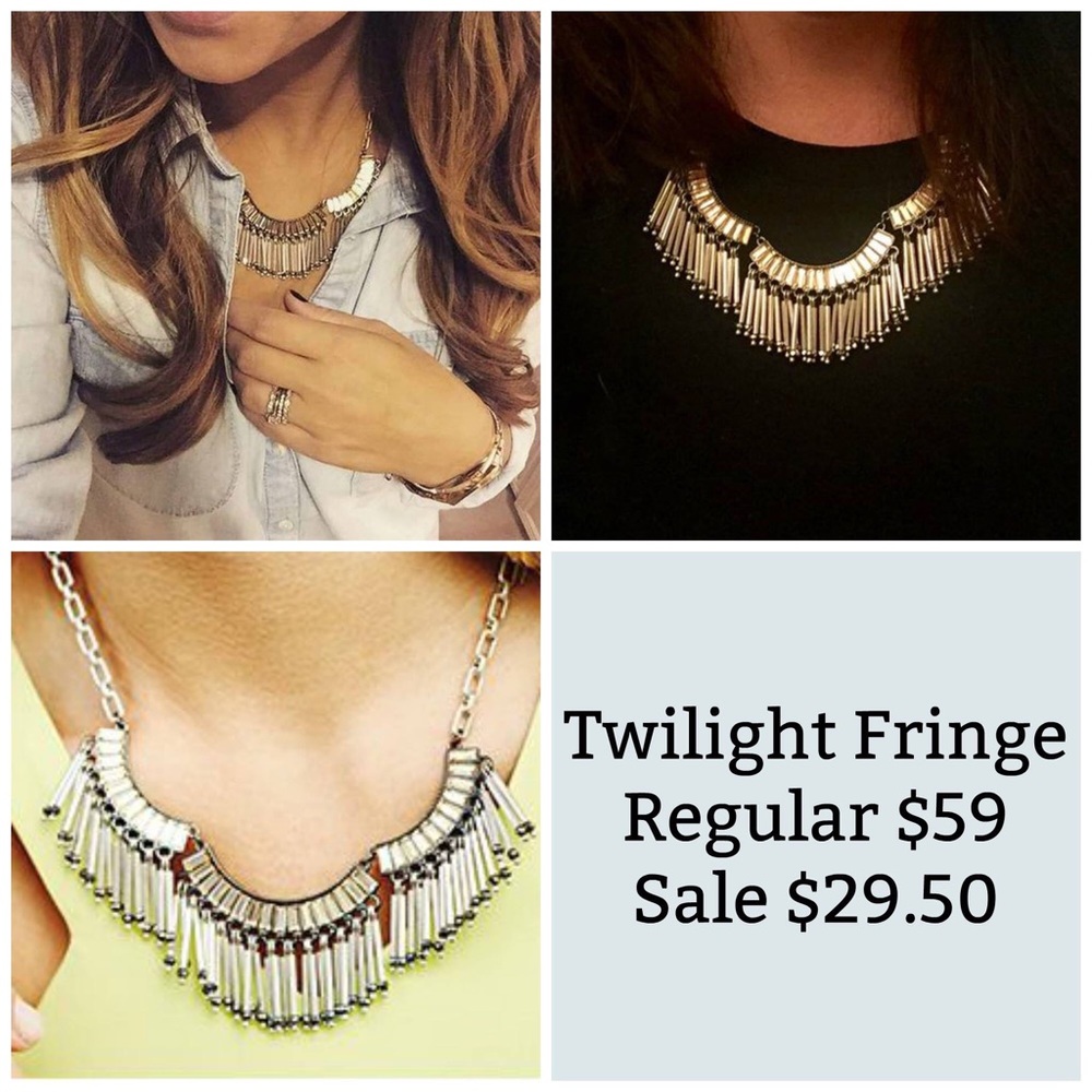 Twilight Fringe Necklace - Stella & Dot